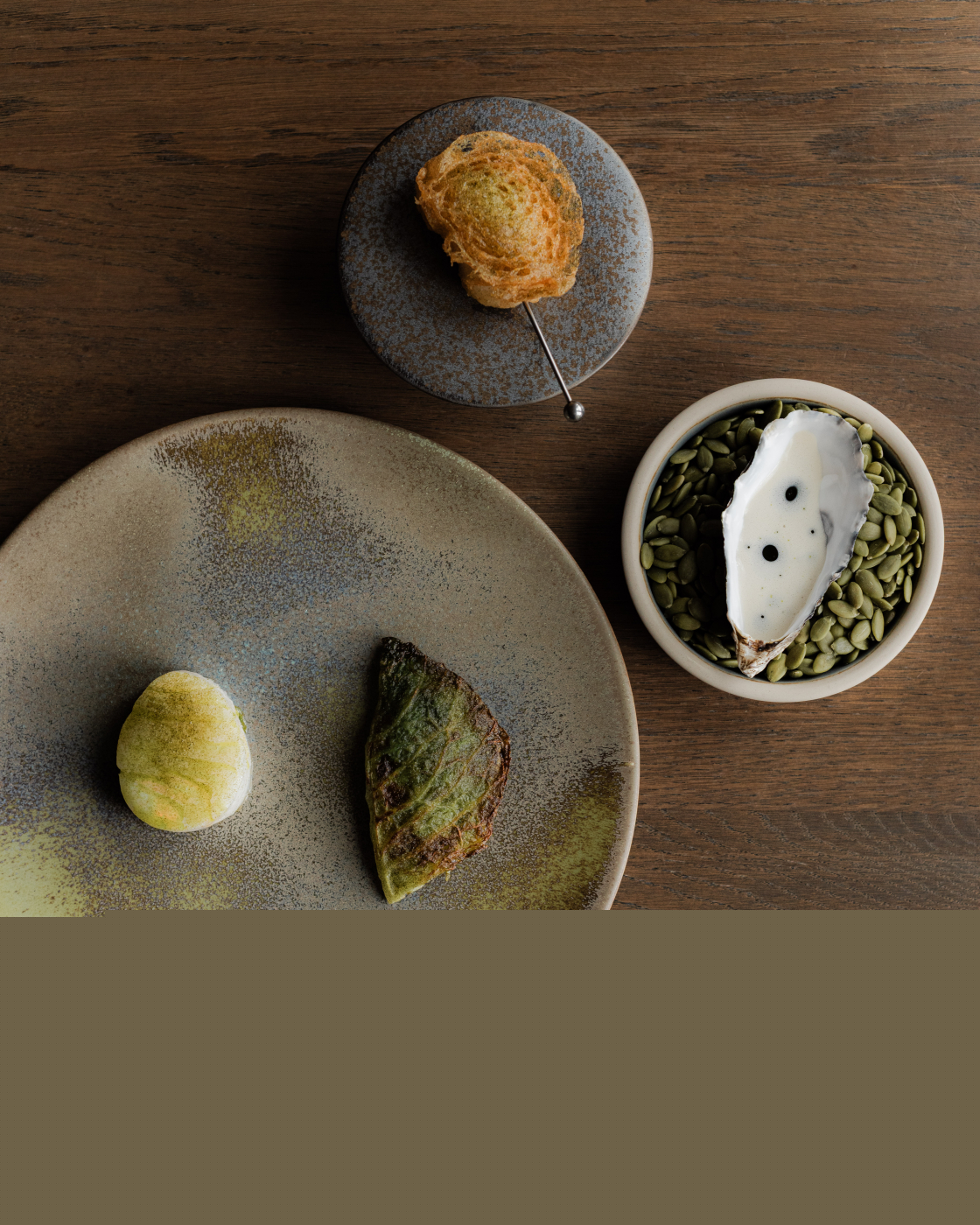 Newlyn Cod with Porthilly Oyster and Organic Brassicas - 2