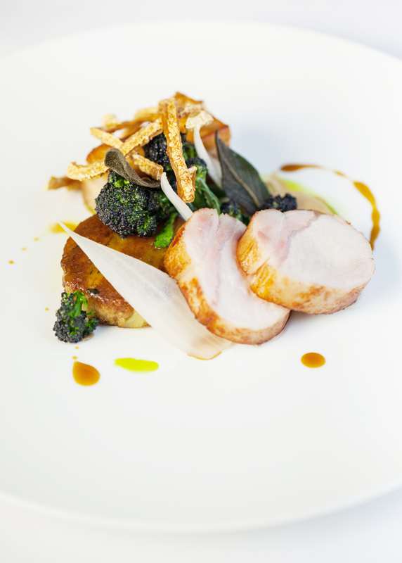 BLYTHBURGH PORK, CERVENNE ONIONS, BROCCOLI, SAGE by Steve Groves - 1