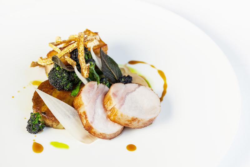 BLYTHBURGH PORK, CERVENNE ONIONS, BROCCOLI, SAGE by Steve Groves - 2