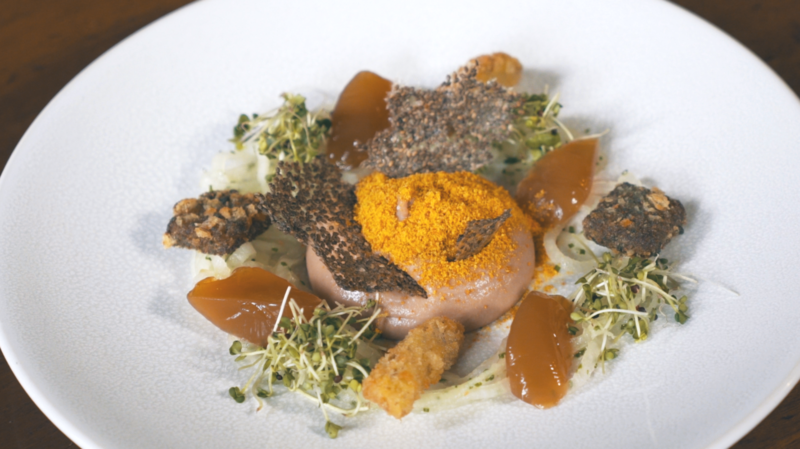 Duck Parfait and Tongue